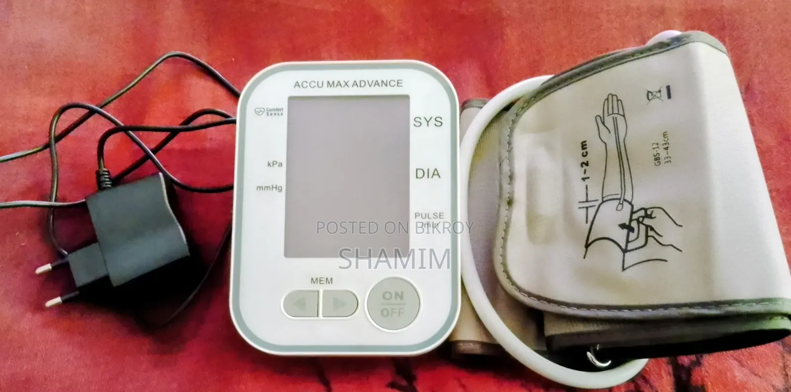 ACCU MAX Digital Blood Pressure Machine