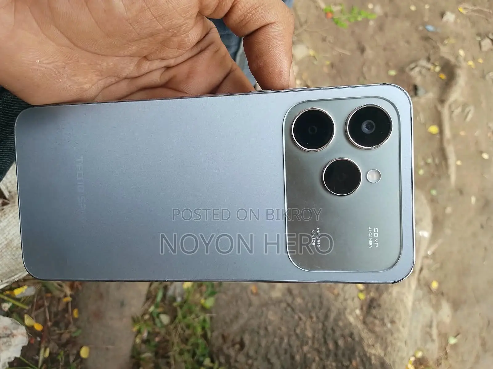 টেকনো স্পার্ক ৪০ ২৫৬ জিবি গ্রে