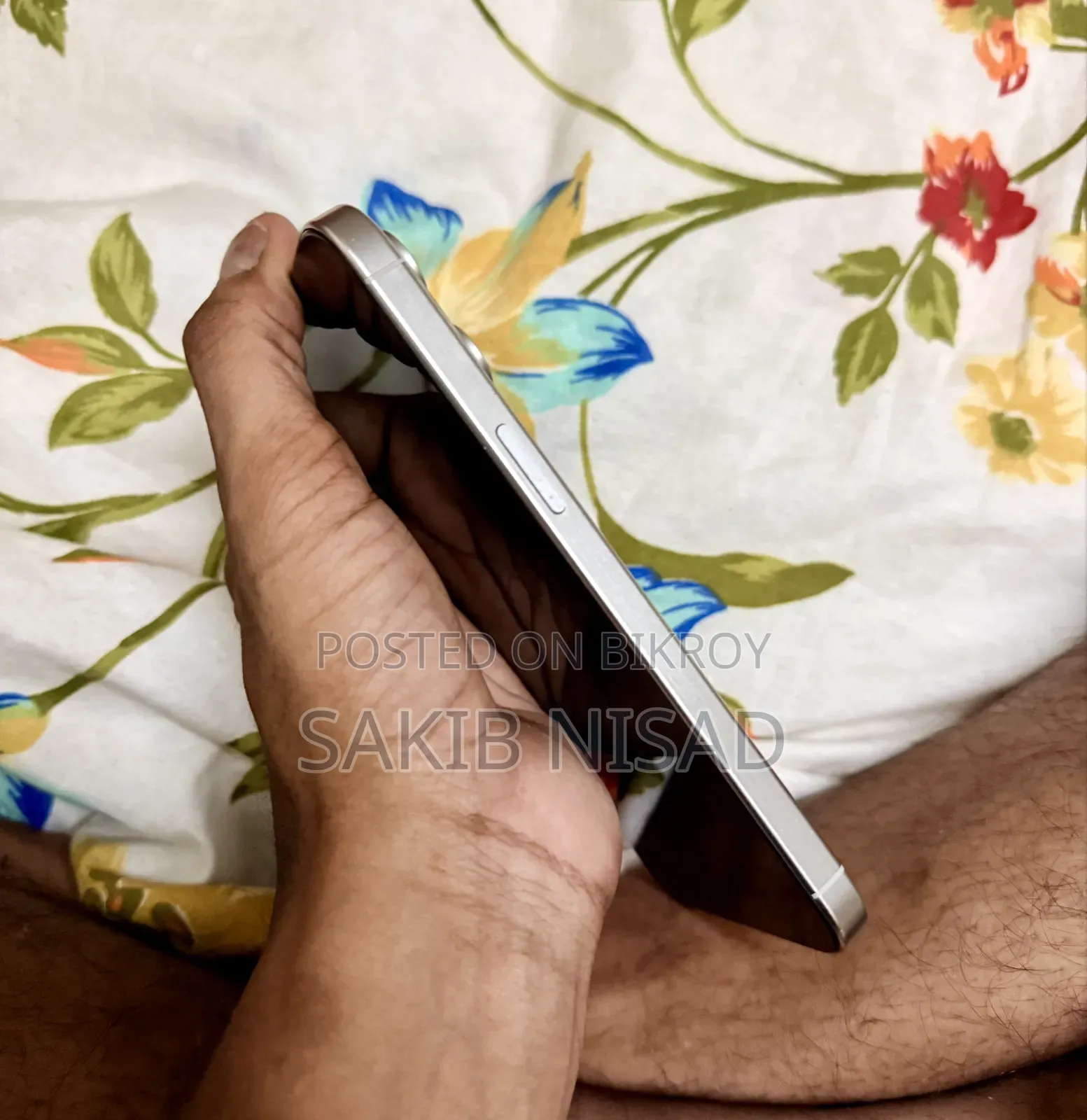 অ্যাপল আইফোন ১৫ প্রো ম্যাক্স ২৫৬ জিবি সিলভার