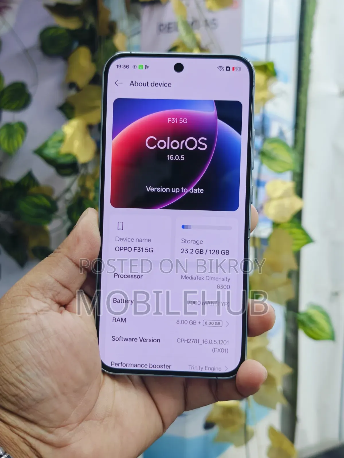Oppo F31 5G 128 GB Silver
