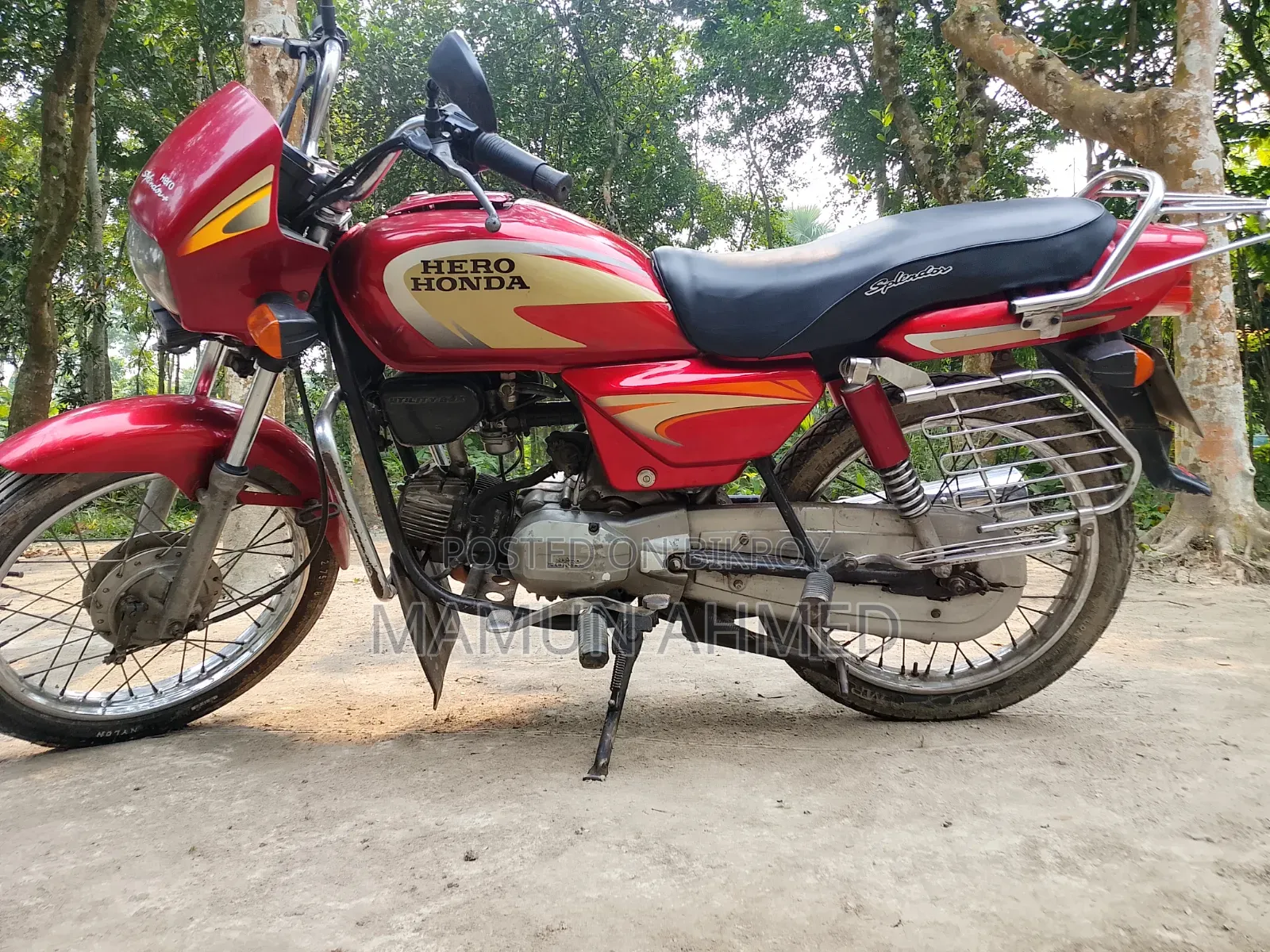 Hero Splendor Plus 2009 Red