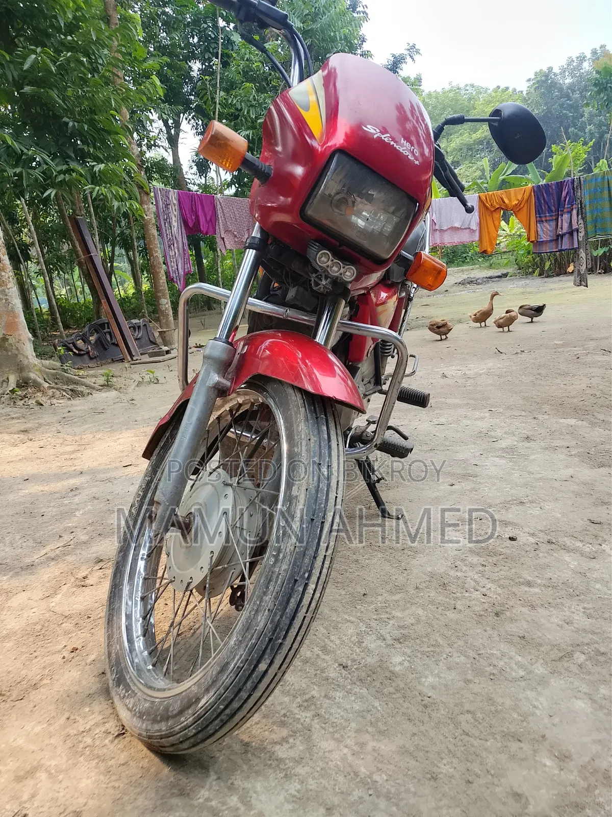 Hero Splendor Plus 2009 Red