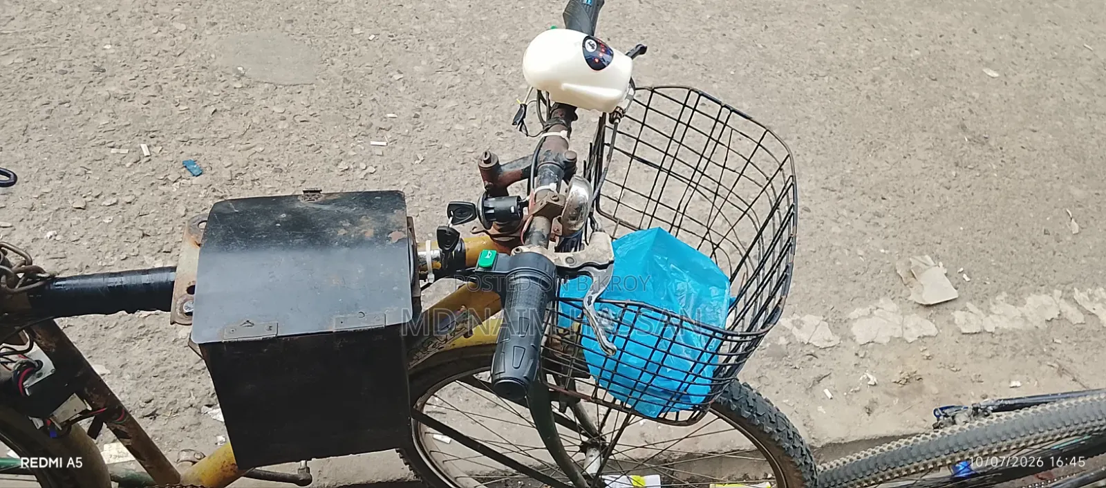 Electric Cycle 90km Er Beshi Cholbe Ek Charge a Jodi Keu Nite Chan
