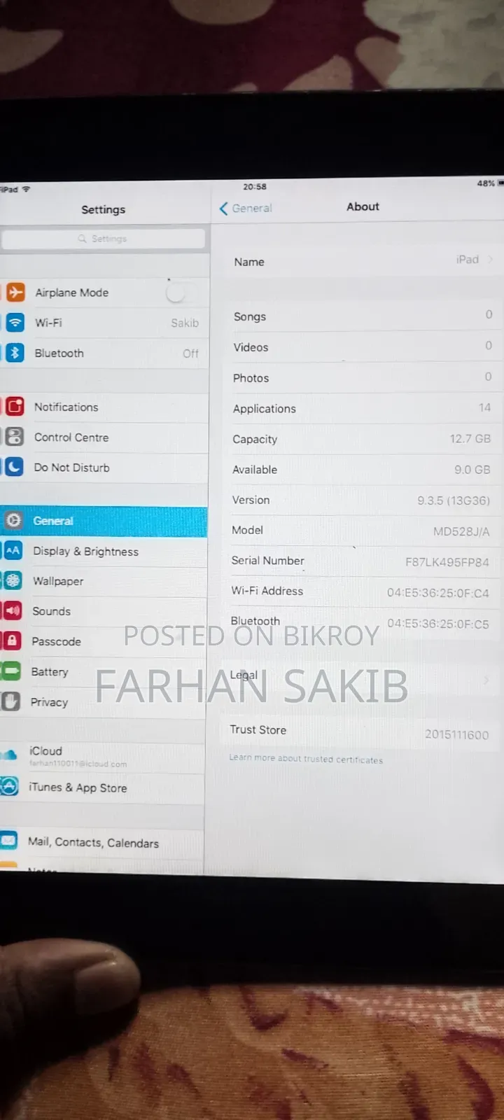 অ্যাপল আইপ্যাড মিনি ওয়াই-ফাই ১৬ জিবি