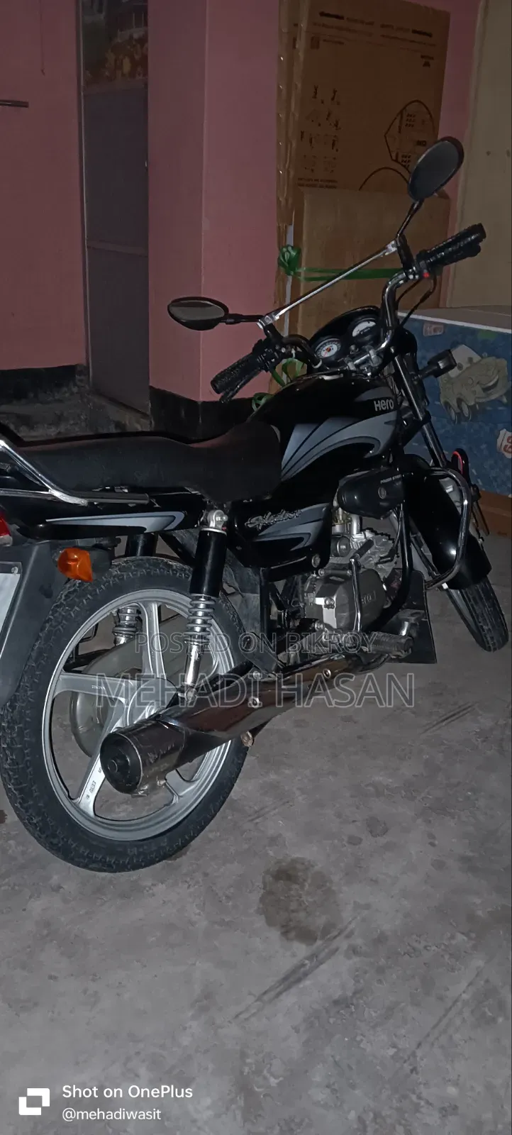 হিরো স্প্লেন্ডার প্লাস ২০২১ ব্ল্যাক