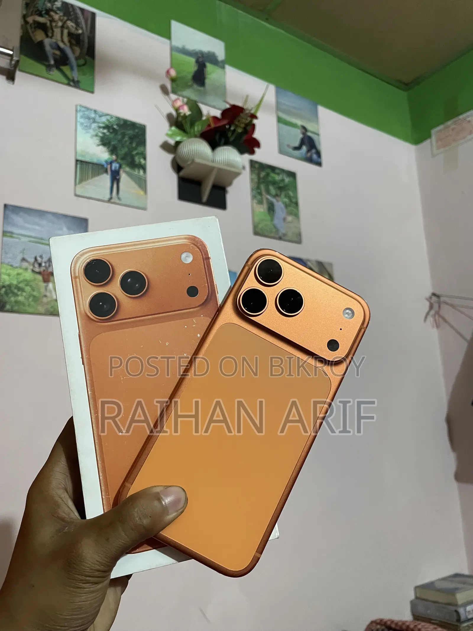 অ্যাপল আইফোন ১৭ প্রো ম্যাক্স ২৫৬ জিবি অরেঞ্জ
