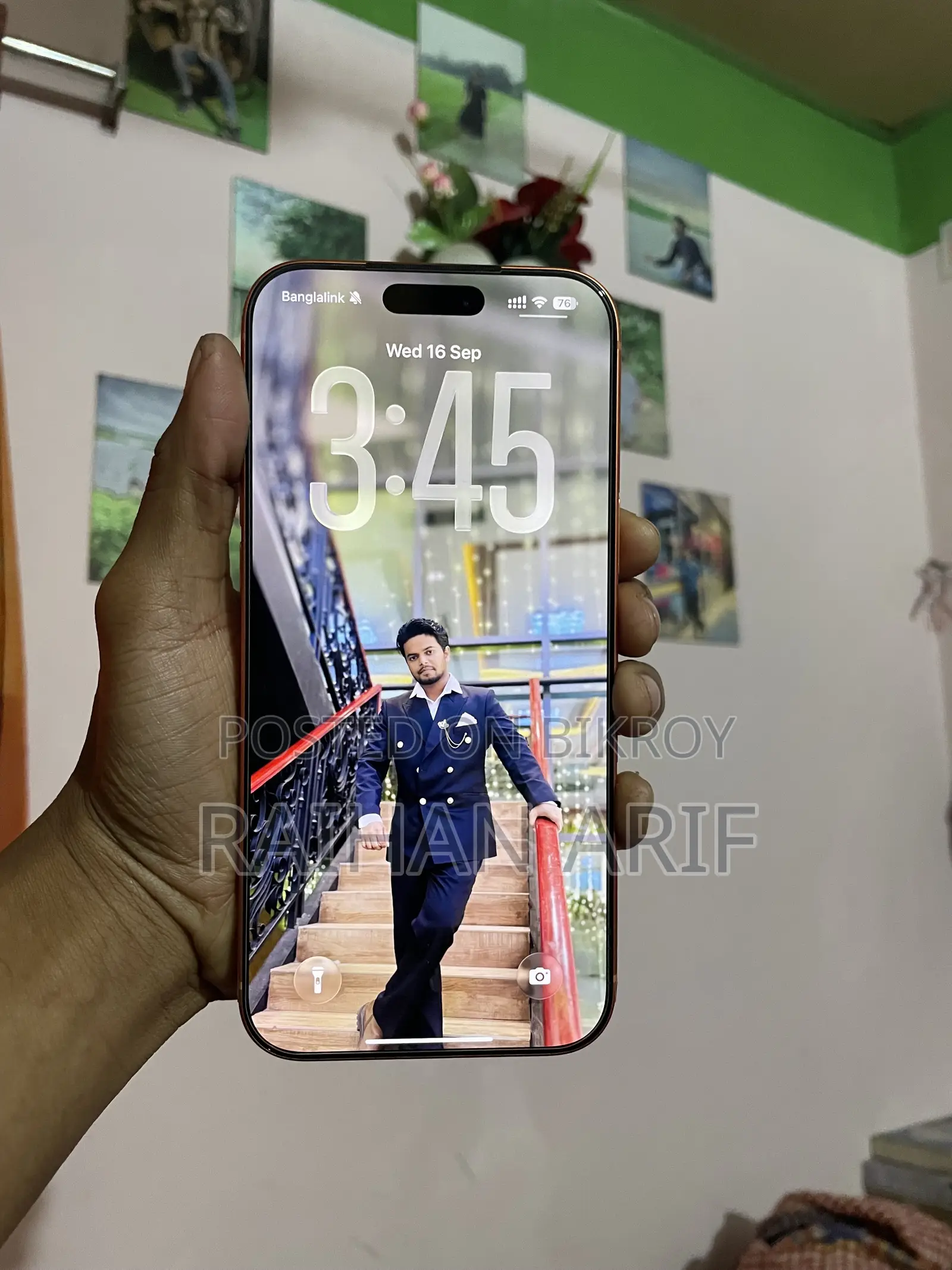 অ্যাপল আইফোন ১৭ প্রো ম্যাক্স ২৫৬ জিবি অরেঞ্জ
