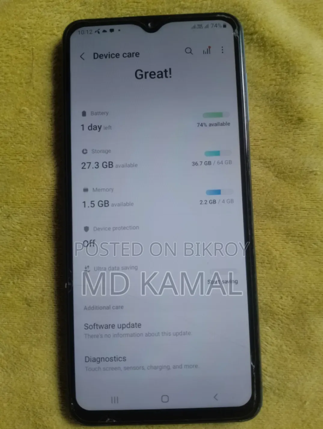 Samsung Galaxy A12 64 GB Blue