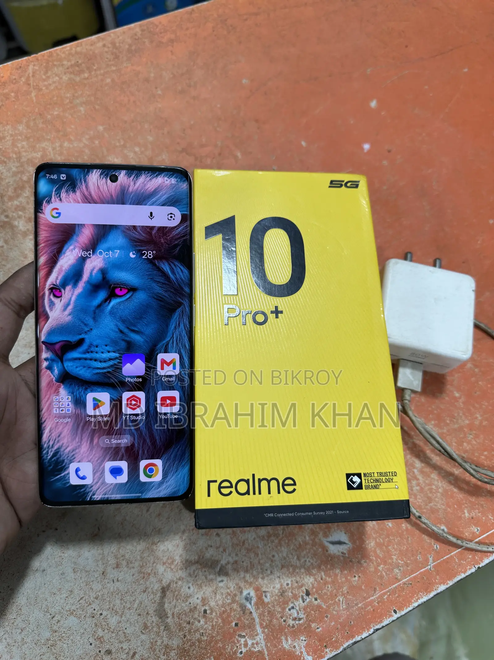 Realme 10 Pro+ 128 GB Gold