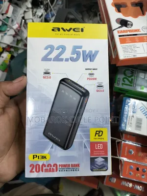 Awei P13k 20000 Mah Power Bank