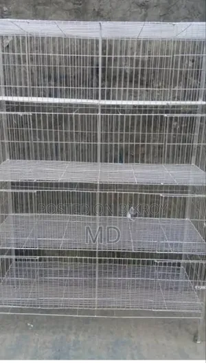 Cage for rearing chickens or pigeons will be sold. One cage has 8 compartments