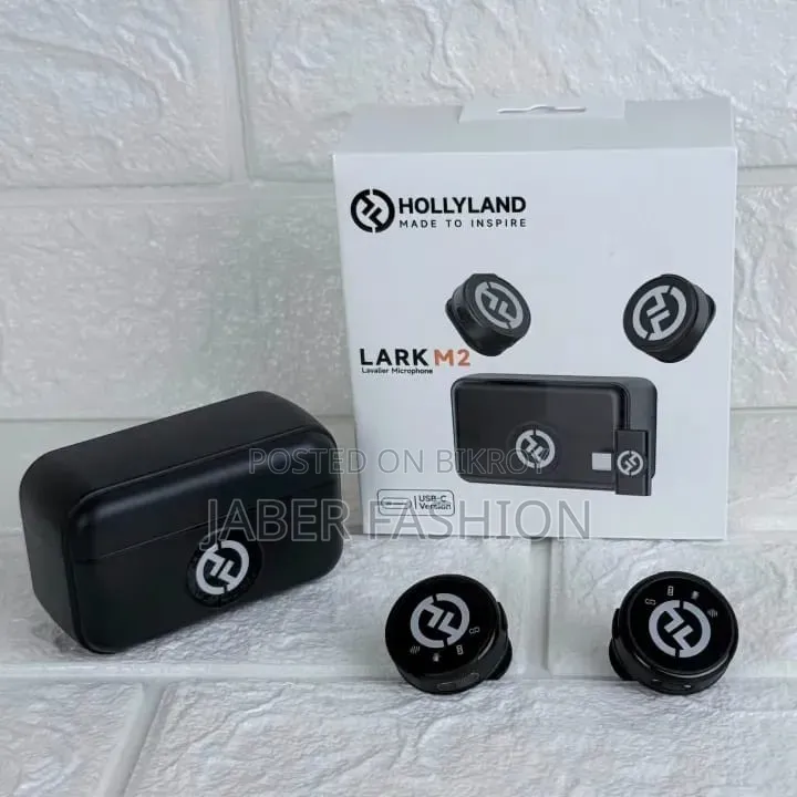 Hollyland LARK M2 Wireless Lavalier Microphone (USB-C Version) 🎙️✨
