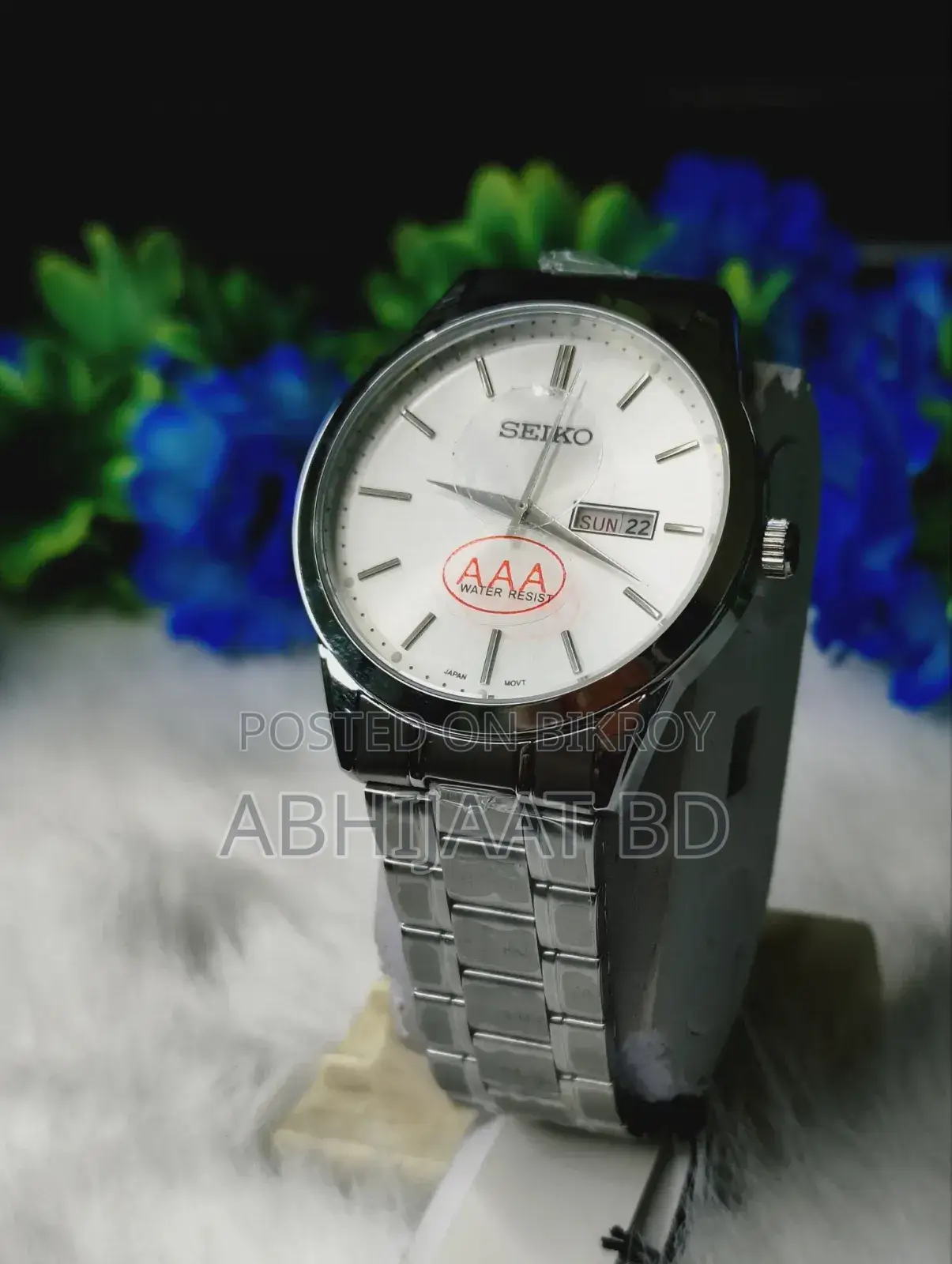 SEIKO AAA GRADE Watch for Men - Original Japan Movement - Day & Date