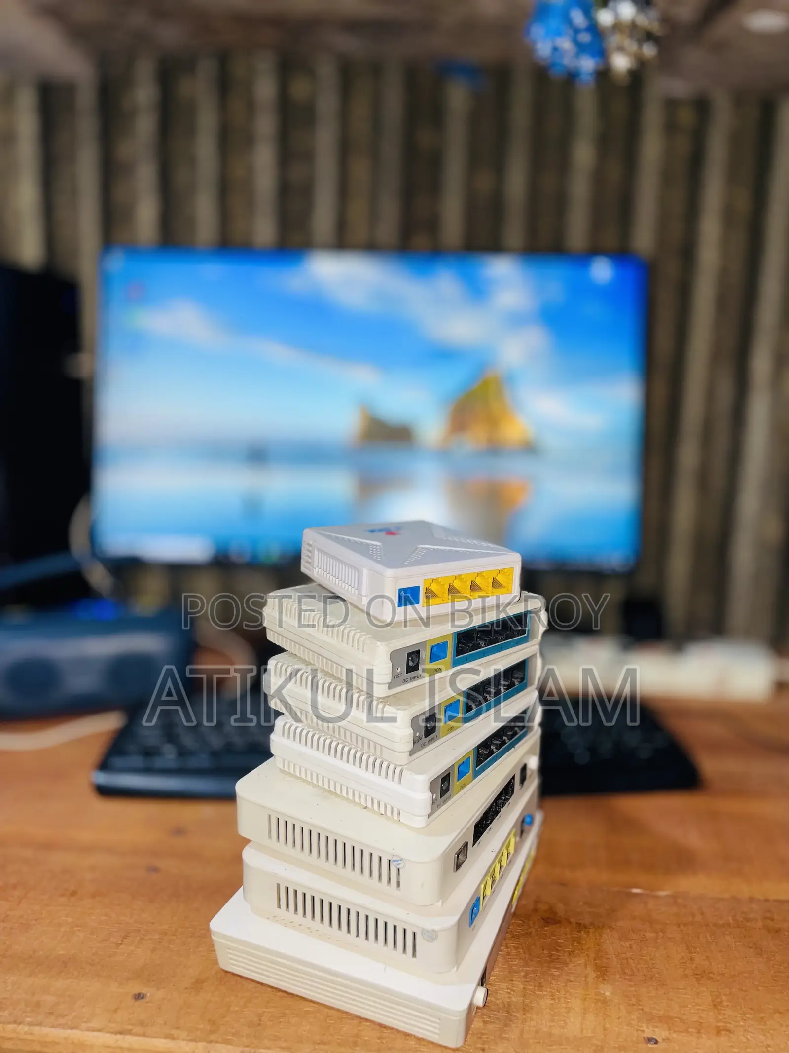 4 Port Giga ONU EPON XPON GPON