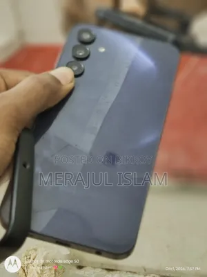 স্যামসাং গ্যালাক্সি এ১৫ ১২৮ জিবি কালো