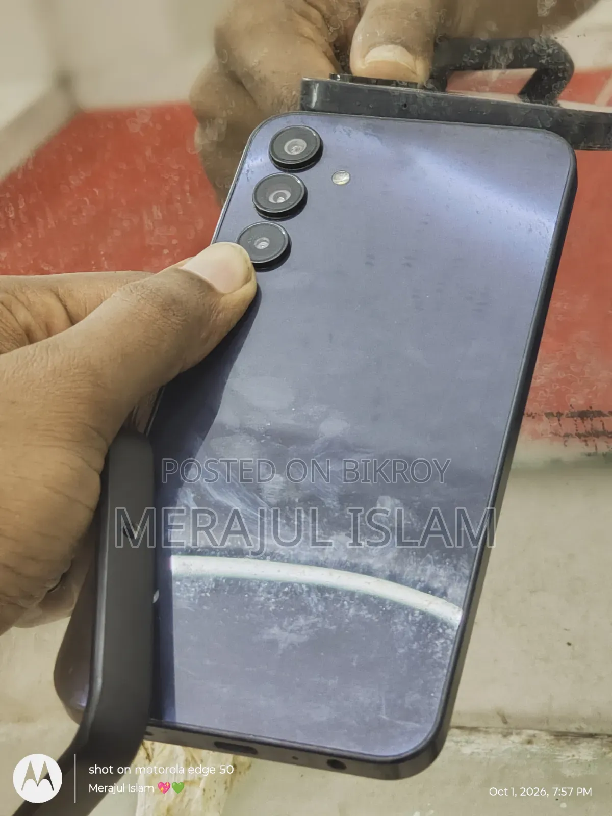 স্যামসাং গ্যালাক্সি এ১৫ ১২৮ জিবি কালো