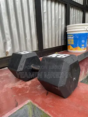 Hex Dumbbell Black 15*2=30 KG (DIY)