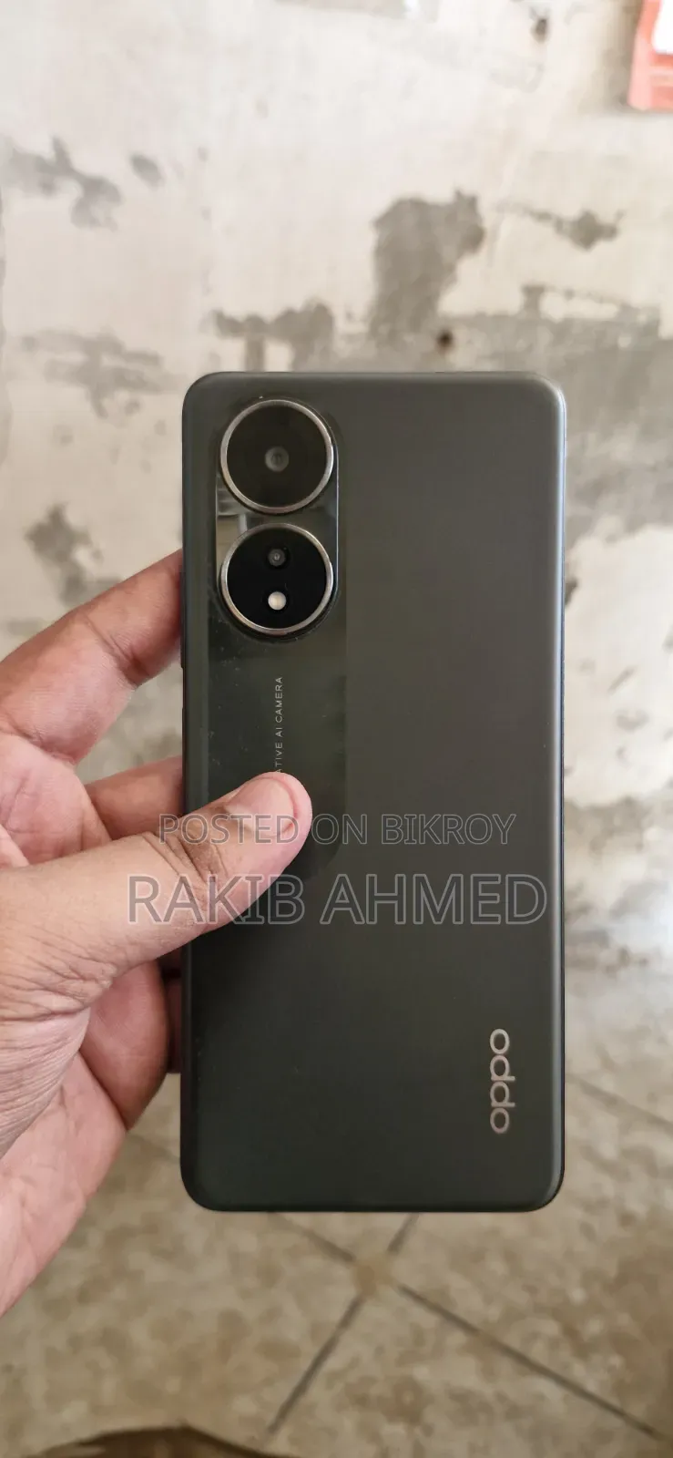 অপ্পো এ৫৮ ১২৮ জিবি ব্ল্যাক