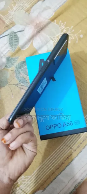 নিউ অপো এ৫৬ ৫জি ২৫৬ জিবি ব্ল্যাক