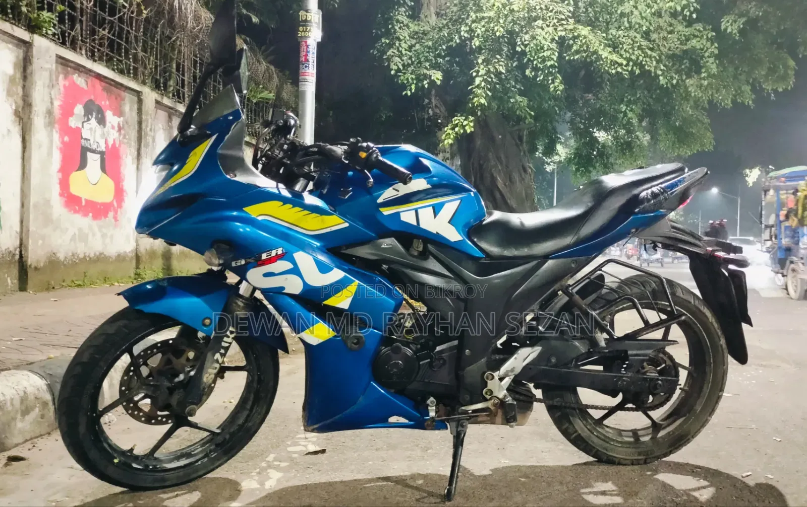 Suzuki Gixxer SF 2015 Blue
