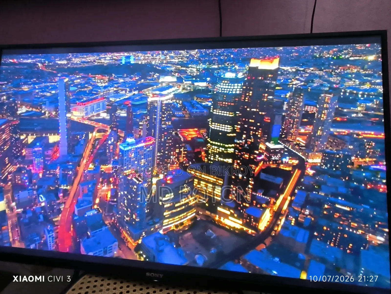 43 Inch Sony Bravia TV