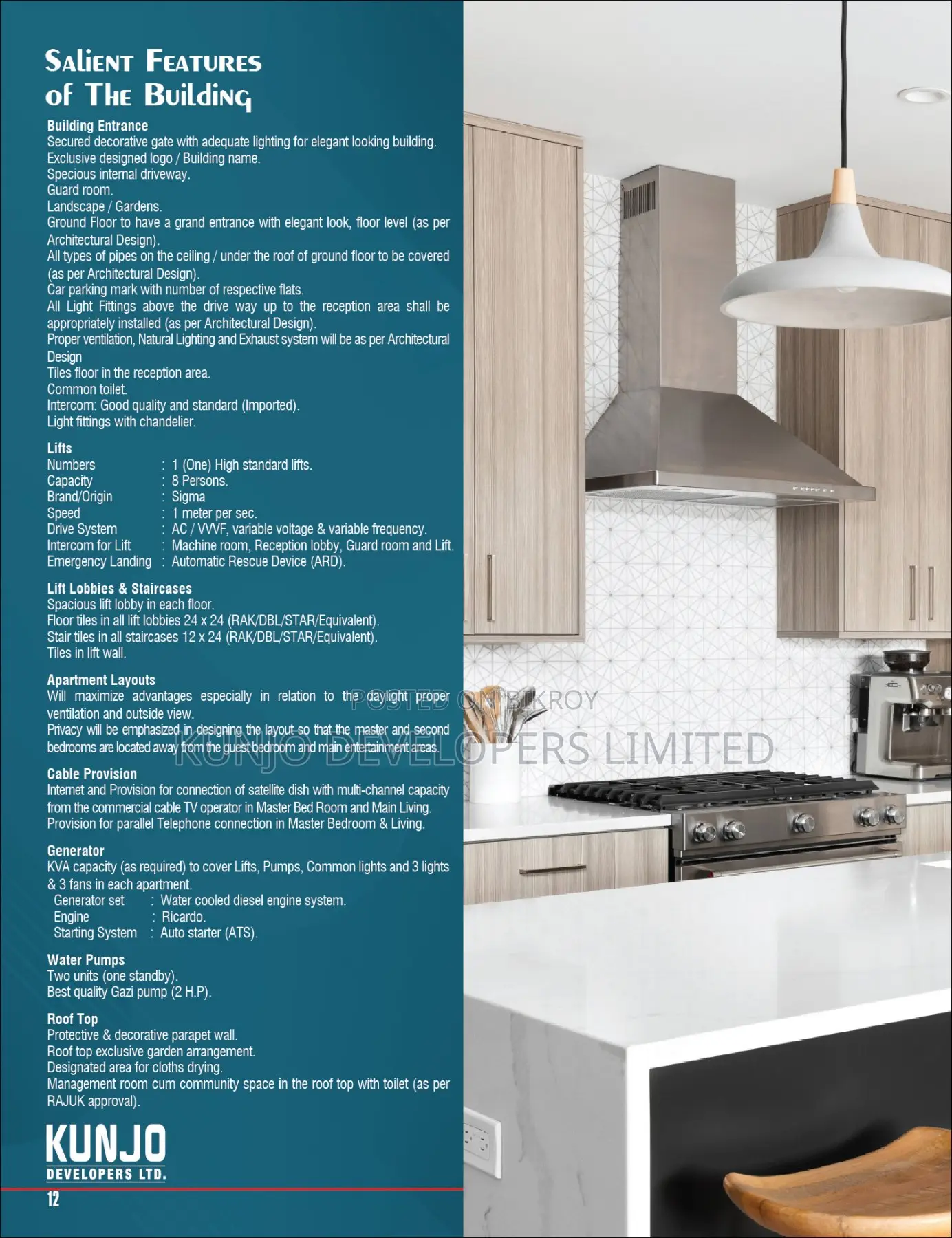3-Bedroom Apartment in Quayum'S Kunjo By, Aftab Nagar for sale