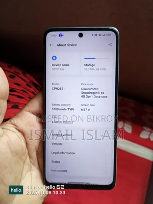 Oppo A3x 64 GB Blue