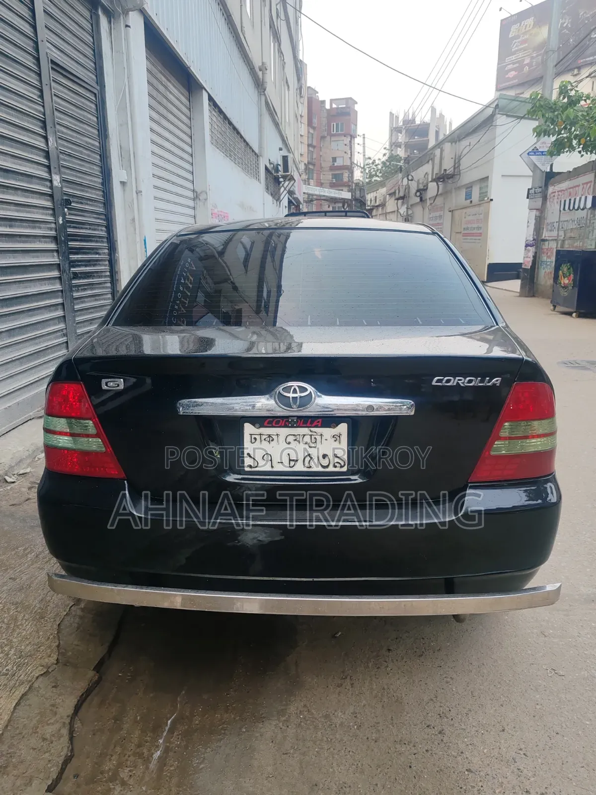 Toyota Corolla 2001 Black