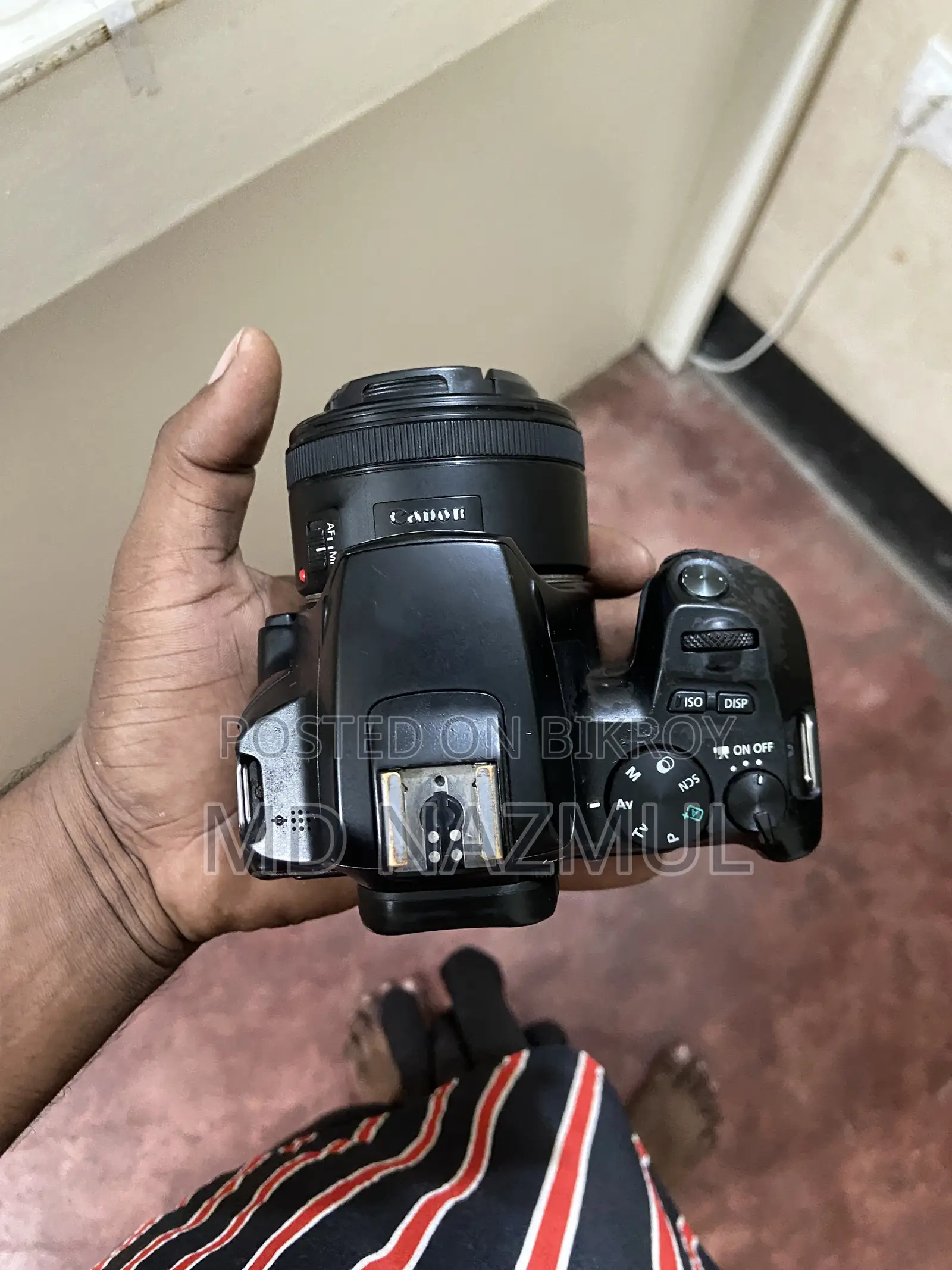 Canon 250D With 50 mm Lens