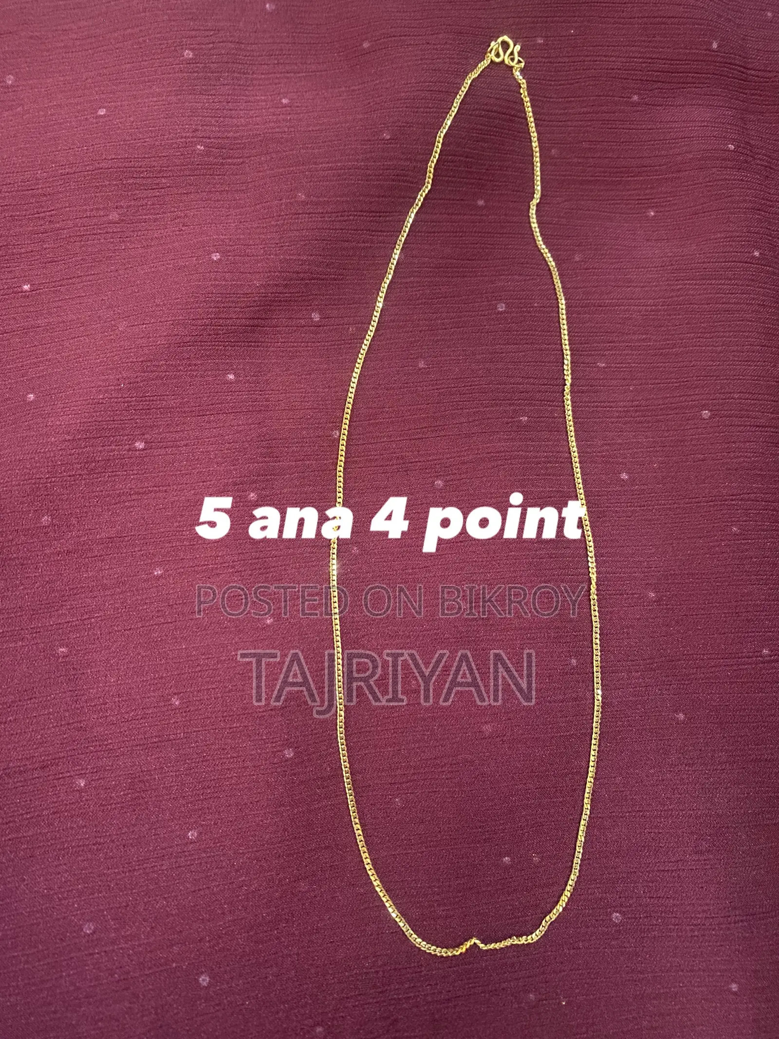 22k Dubai Gold 916 Hallmark Done