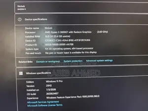 Desktop Computer Gigabyte 16GB AMD Ryzen 5 SSD 512GB