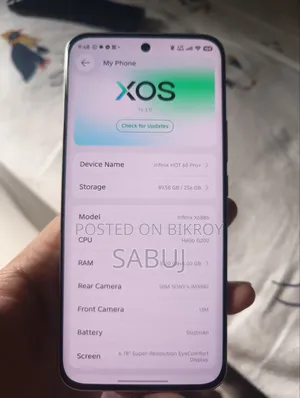 Infinix Hot 60 Pro+ 256 GB Gray