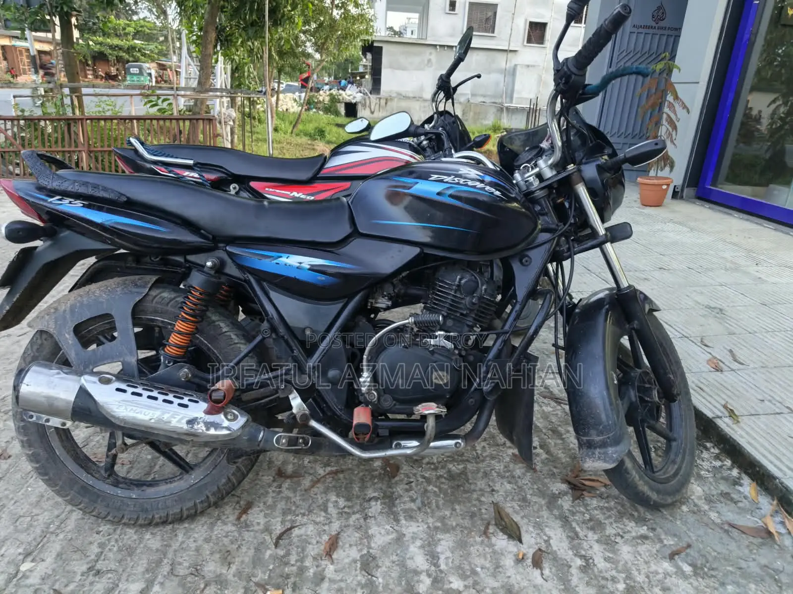 Bajaj Discover 135 2008 Black