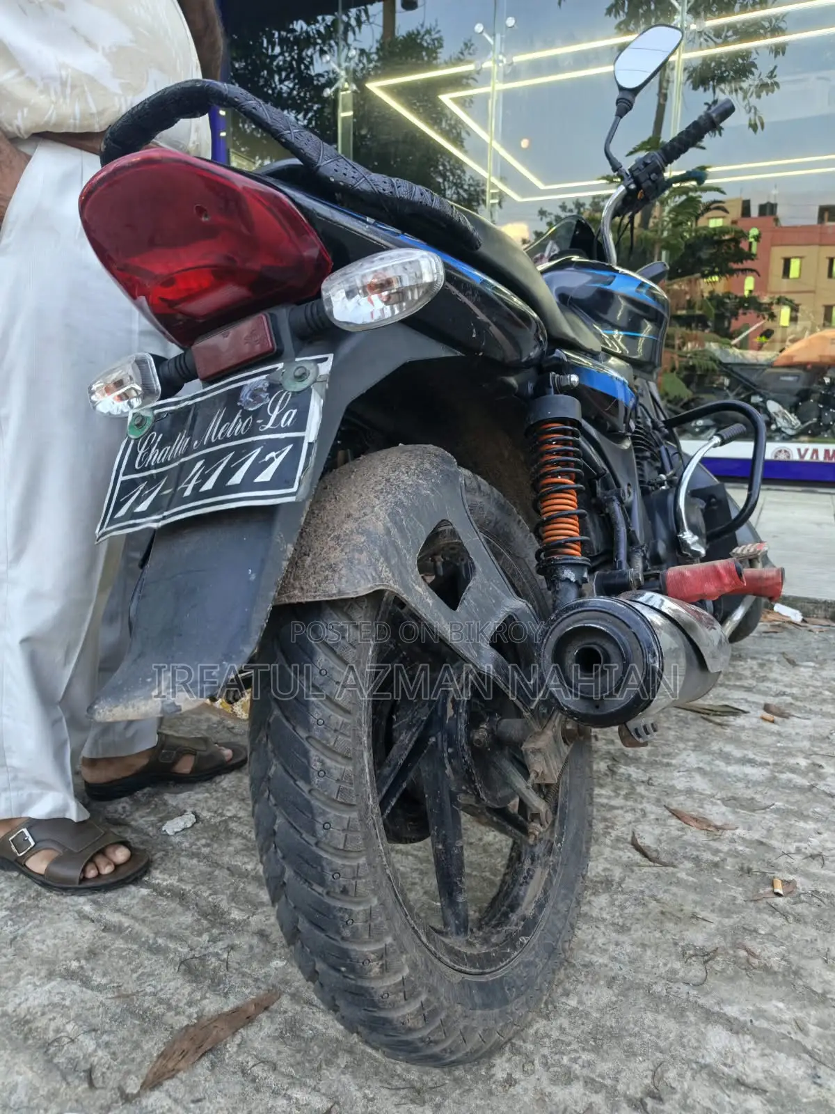 Bajaj Discover 135 2008 Black