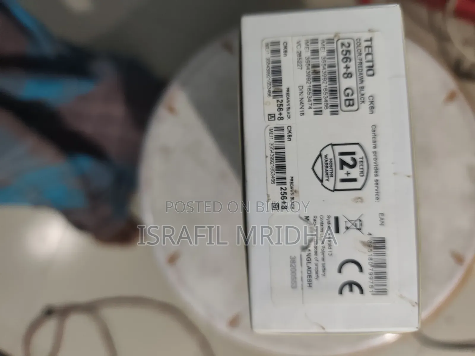 Tecno Camon 20 256 GB Black