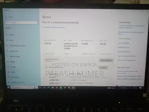 ল্যাপটপ লেনোভো থিংকপ্যাড এক্স১ কার্বন ৮জিবি ইন্টেল কোর আই৫ এসএসডি ২৫৬জিবি