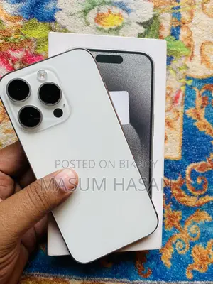 অ্যাপল আইফোন ১৫ প্রো ১২৮ জিবি হোয়াইট