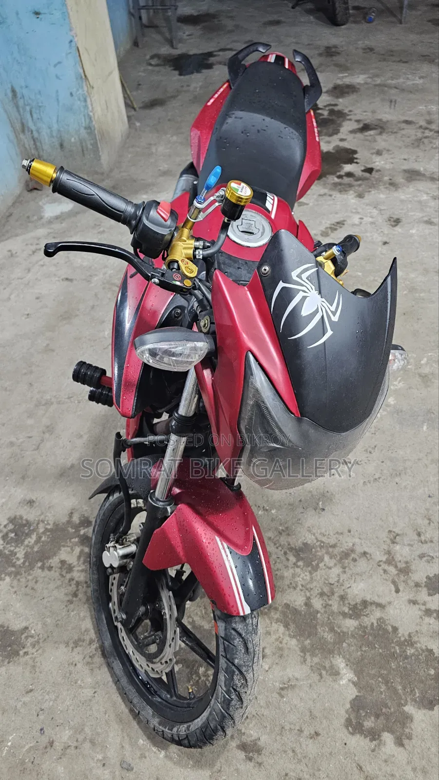 TVS Apache RTR 160 2v Refresh X-connect 2018 Red