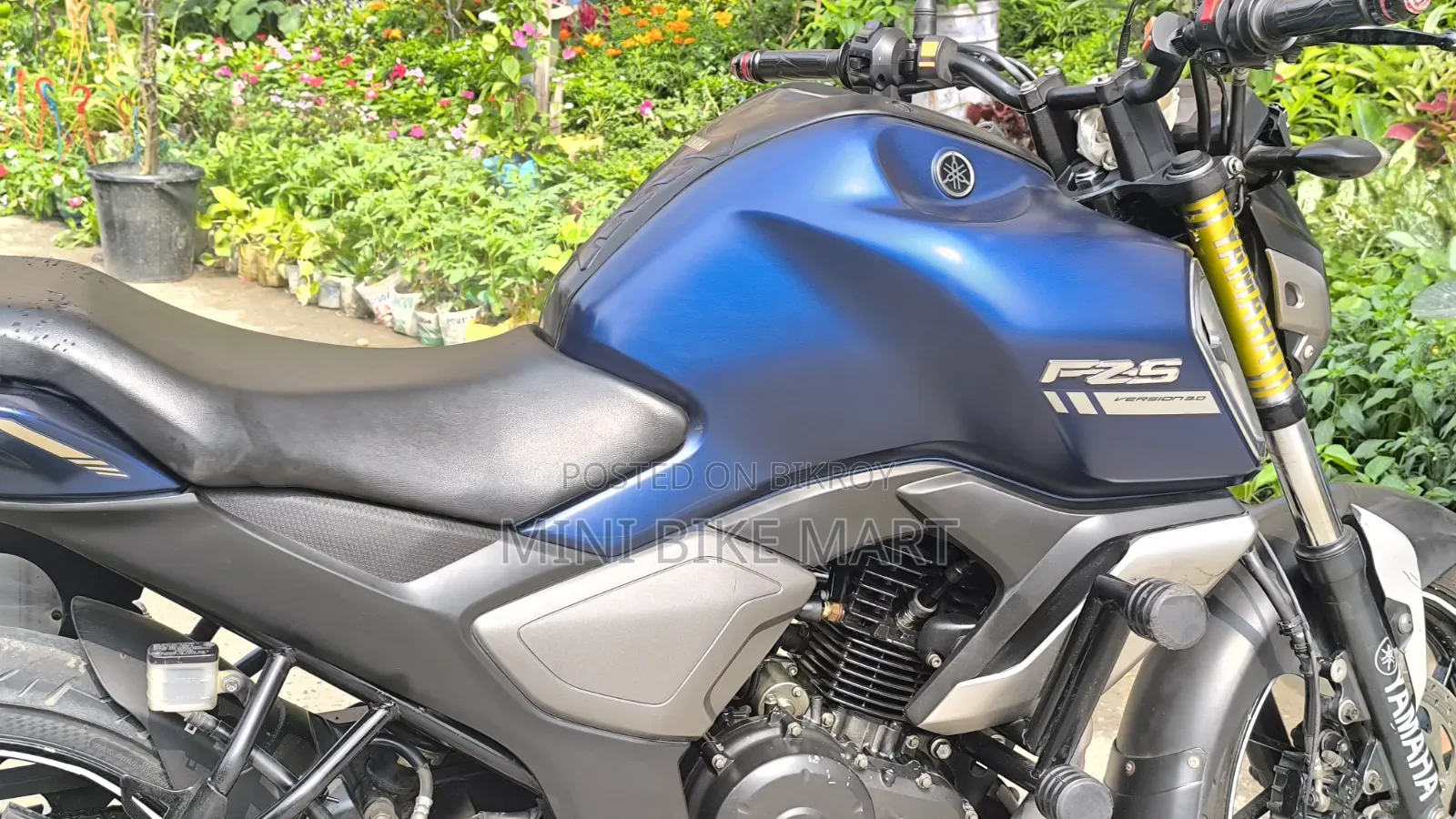 Yamaha FZS V3 2020 Blue