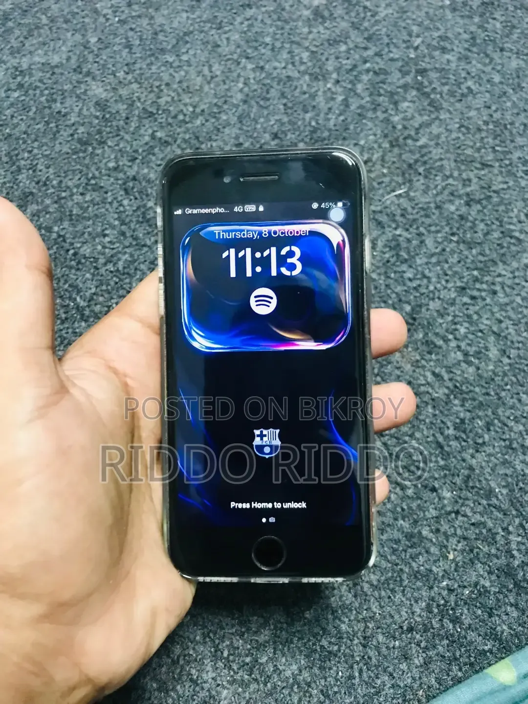 নতুন অ্যাপল আইফোন ৮ ৬৪ জিবি ব্ল্যাক