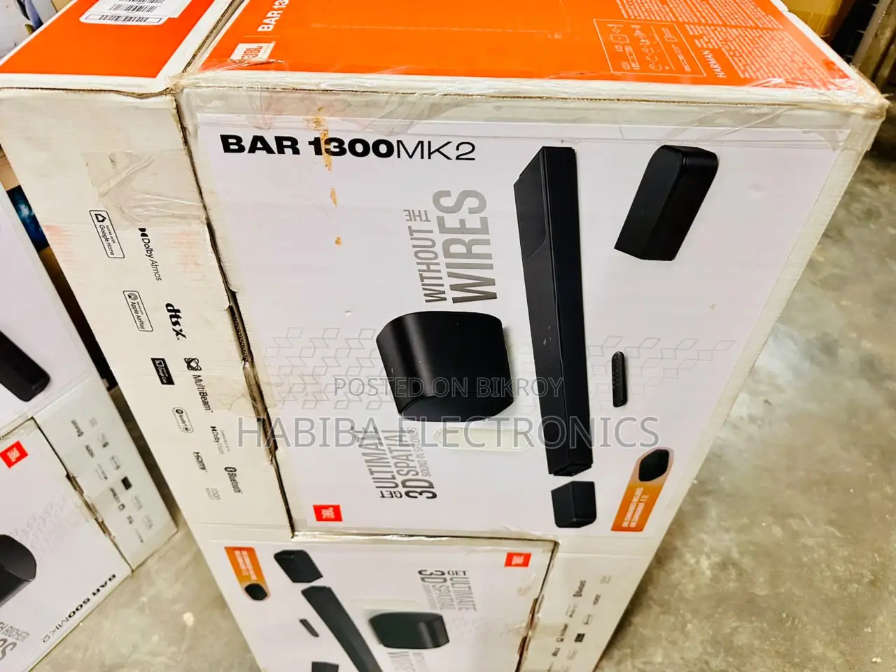 JBL Bar 1300MK2 11.1.4 Channel Soundbar