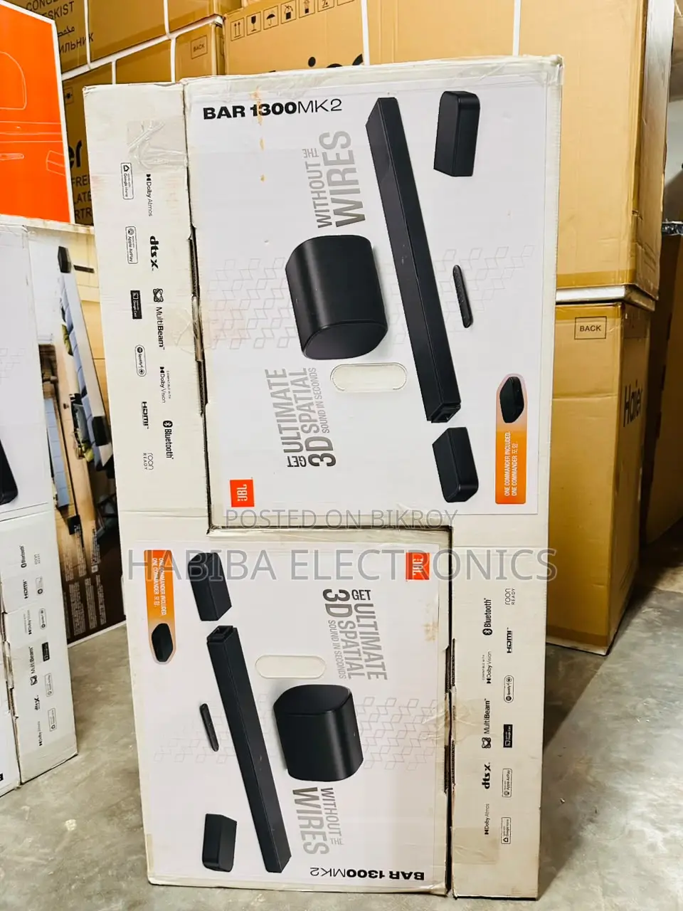 JBL Bar 1300MK2 11.1.4 Channel Soundbar