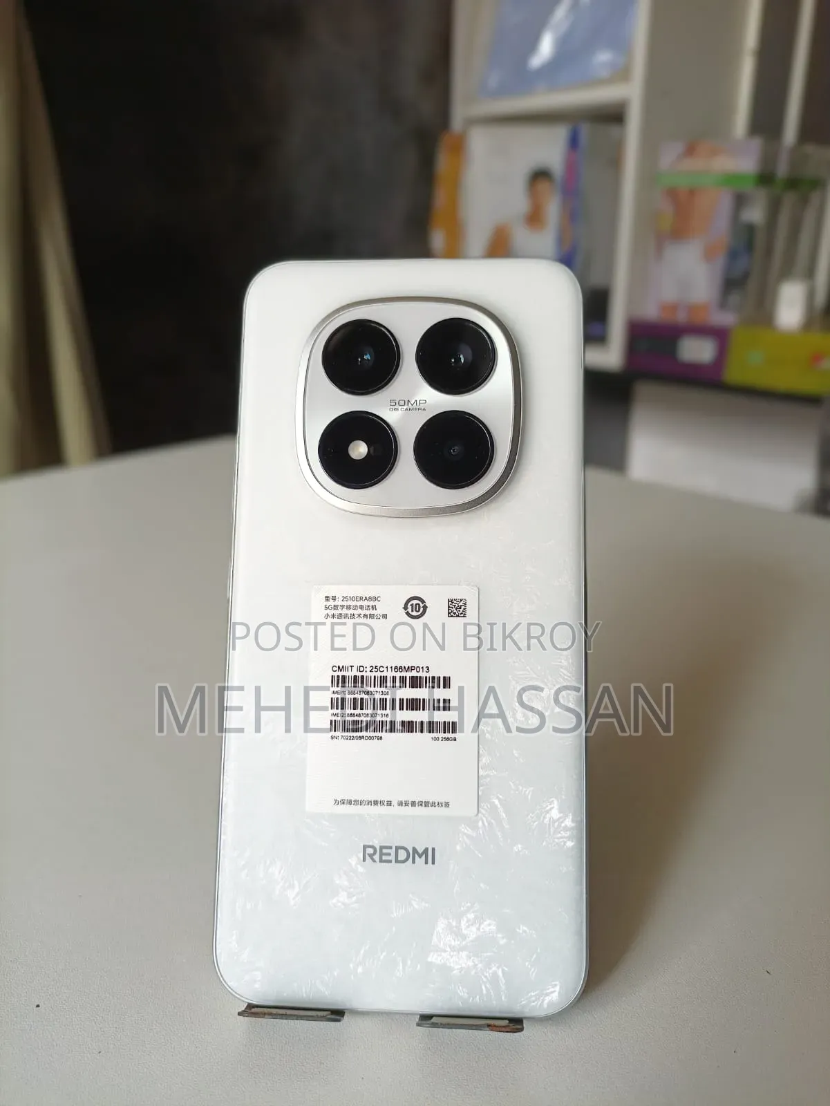 New Xiaomi Redmi Note 15 Pro+ 256 GB White