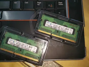 DDR3 2GB Laptop RAM PC 3-10600/1333 MHz; 2GB × 2 = 4GB Total; SAMSUNG