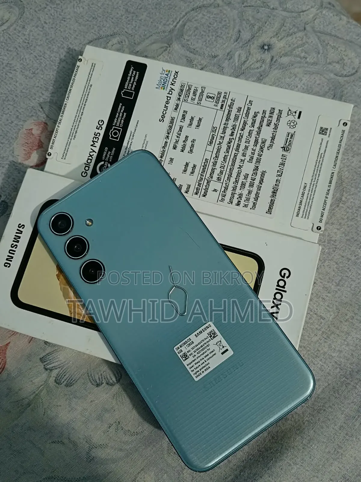 Samsung Galaxy M35 128 GB Blue