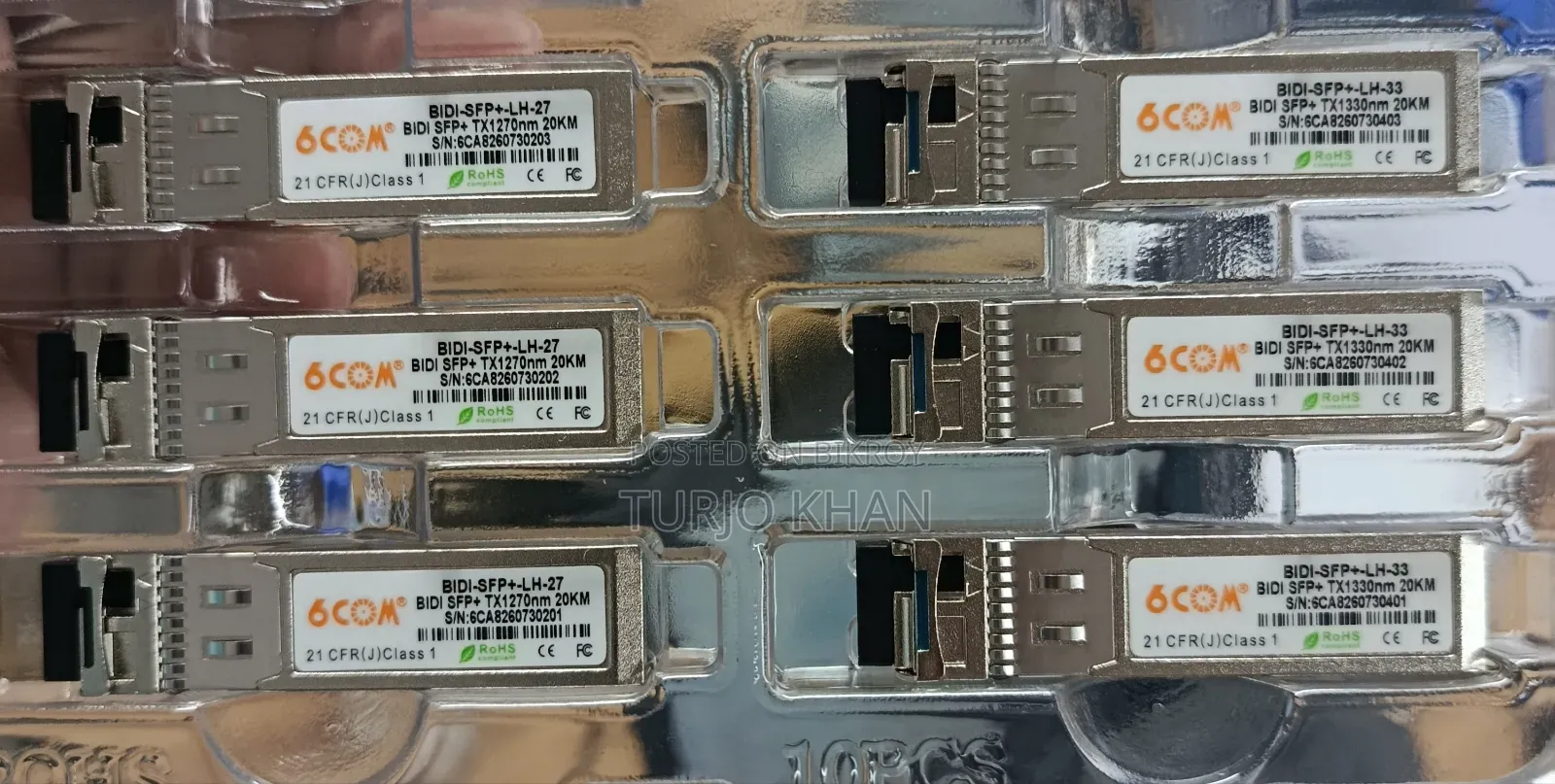 SFP 10G 1270+1330 = 1 Pair