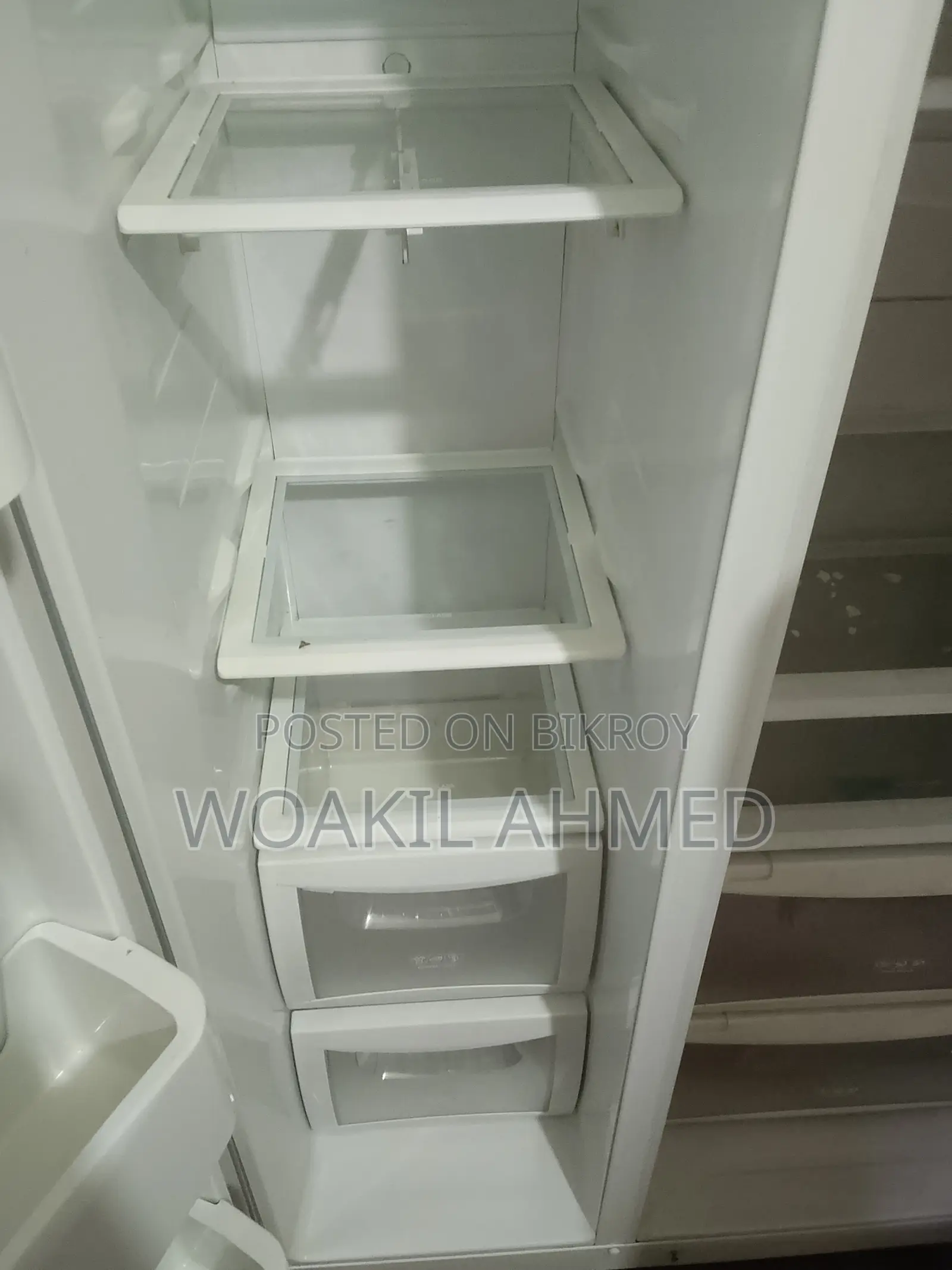 Aftron Side by Side Refrigerator 550 Litres AFRSBS2050F