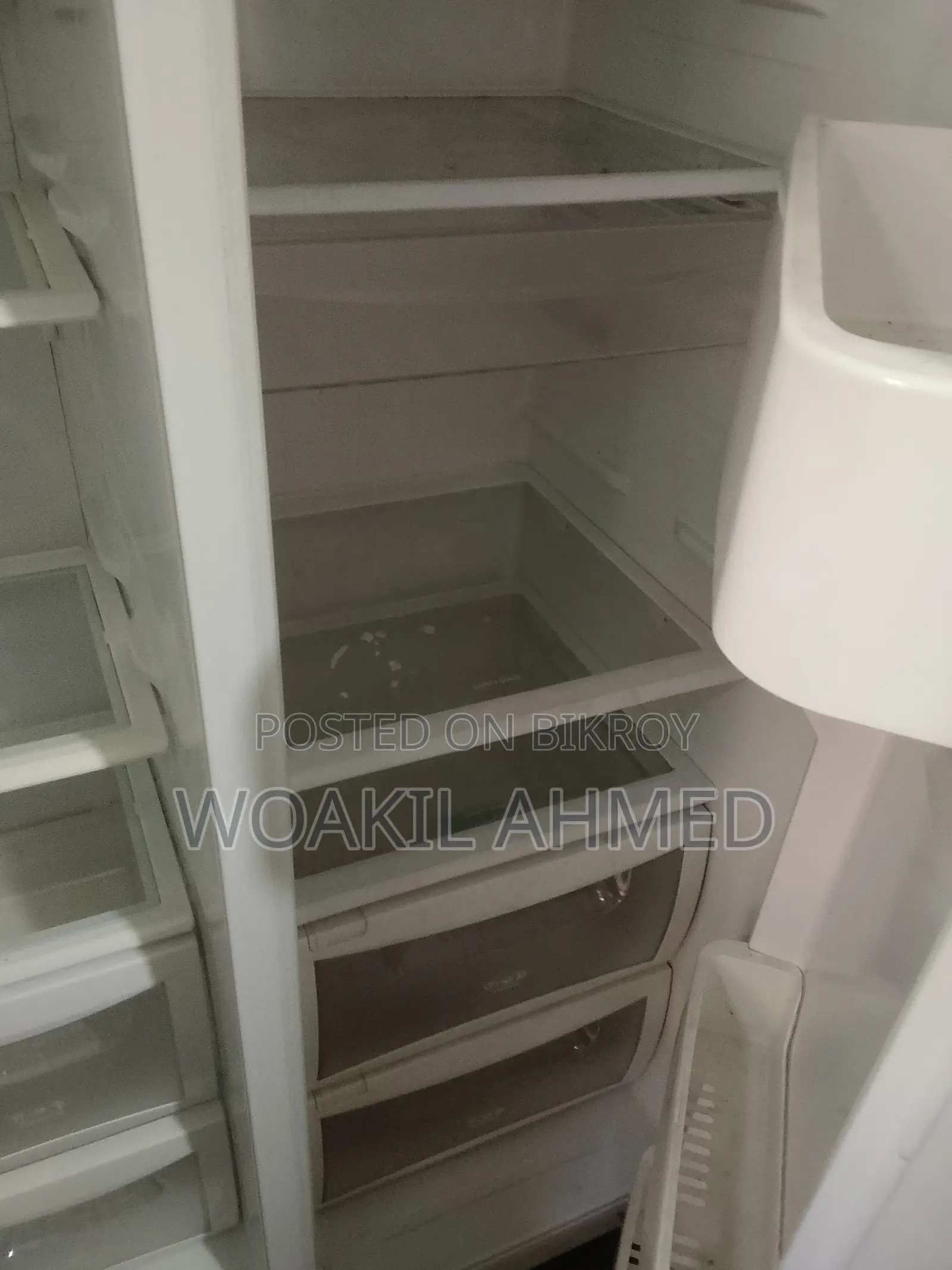 Aftron Side by Side Refrigerator 550 Litres AFRSBS2050F