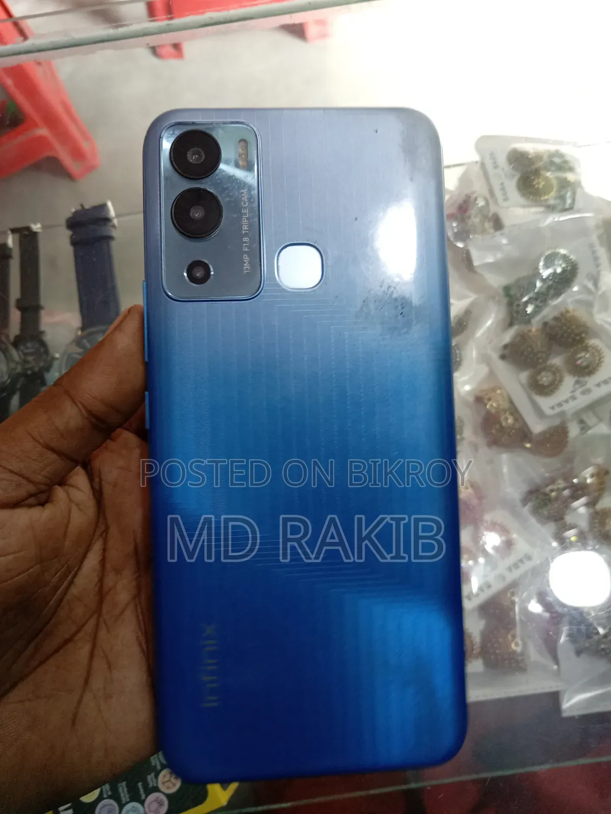 ইনফিনিক্স হট ১২আই ৬৪ জিবি নীল