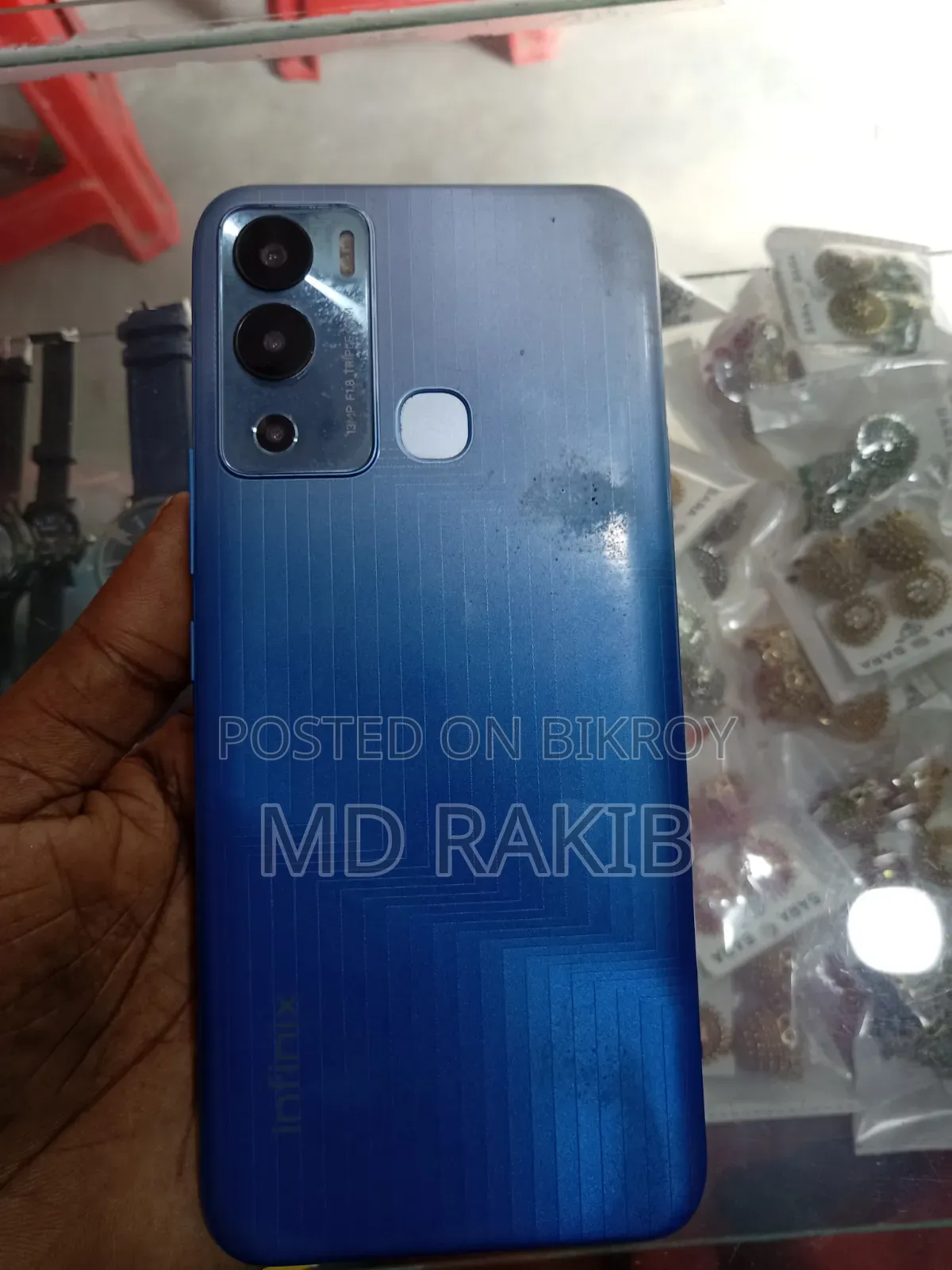 ইনফিনিক্স হট ১২আই ৬৪ জিবি নীল